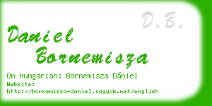 daniel bornemisza business card