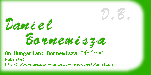 daniel bornemisza business card